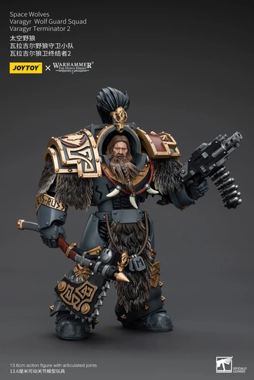 Varagyr Terminator (Space Wolves Varagyr Wolf Guard Squad Varagyr 2), Warhammer: The Horus Heresy, Unknown, Action/Dolls, 1/18