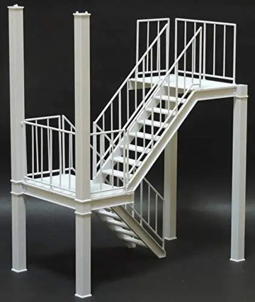 1/12 Posable Figure Accessory [263324] (Emergency Stairs), Unknown, Model Kit, 1/12