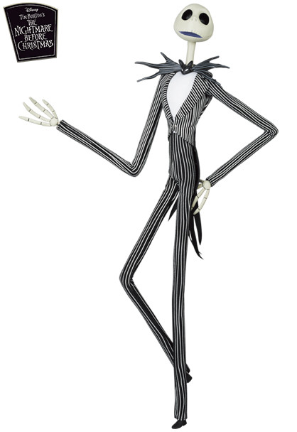 Jack Skellington (Renewal), The Nightmare Before Christmas, Medicom Toy, Action/Dolls, 1/1