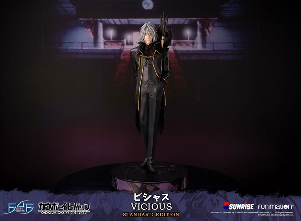 Vicious (Standard Edition), Cowboy Bebop, First 4 Figures, Pre-Painted, 1/4