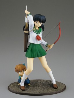 Higurashi Kagome, Shippou, Sengoku Otogizoushi: InuYasha, Kotobukiya, Pre-Painted, 1/8, 4934054777686