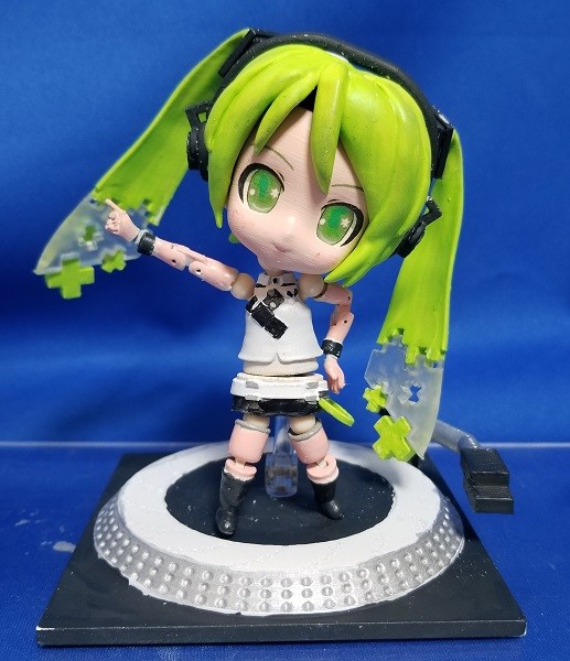 Hatsune Miku (Ageage Again), Hatsune Miku Project Mirai 2, Clear Point, Garage Kit