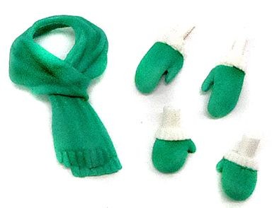Muffler & Glove Set (Emerald Green), Max Factory, Accessories