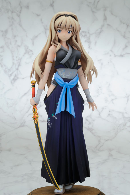 Kusugawa Sasara (Samurai, Black, Miyazawa Model Limited Edition), Final Dragon Chronicle -Guilty Requiem-, To Heart 2, Daiki Kougyou, Pre-Painted, 1/6, 4582261371236