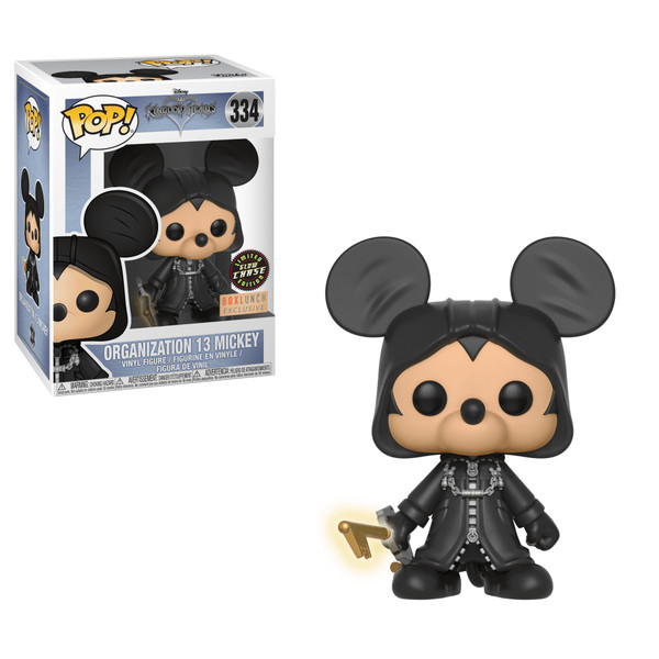 King Mickey (Organization XIII, Chase, Glows in the Dark), Kingdom Hearts II, Funko Toys, Pre-Painted