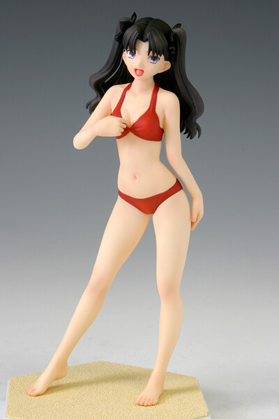Tohsaka Rin (Swimsuit), Fate/Hollow Ataraxia, Wave, Pre-Painted, 1/10, 4943209550920