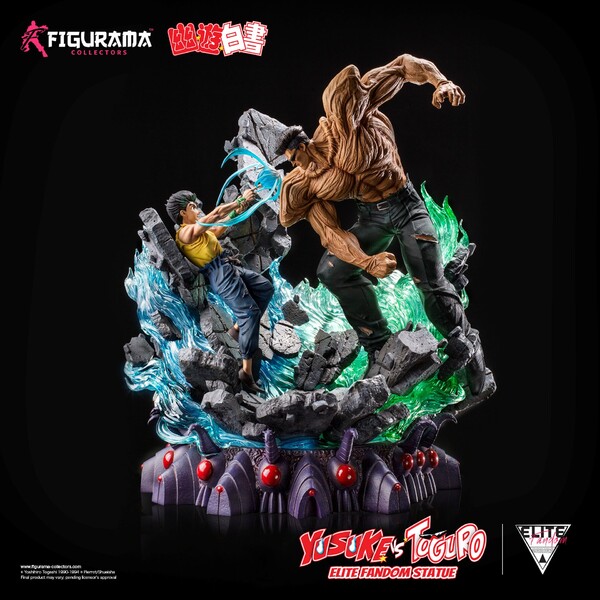 Toguro-otouto, Urameshi Yuusuke, Yu Yu Hakusho, Figurama Collectors, Pre-Painted, 1/6