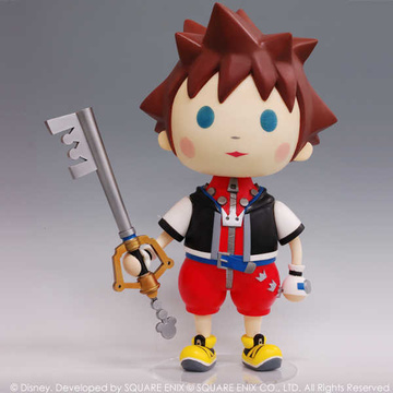 Sora (Kingdom Hearts Avatar vol.1), Kingdom Hearts Coded, Square Enix, Pre-Painted