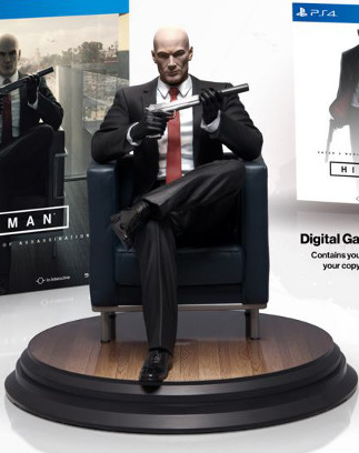 Agent 47 ("Chessmaster" Statue), Hitman, Square Enix, Pre-Painted