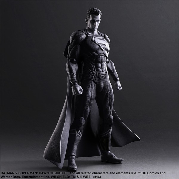 Superman (Black & White), Batman V Superman: Dawn Of Justice, Square Enix, Action/Dolls
