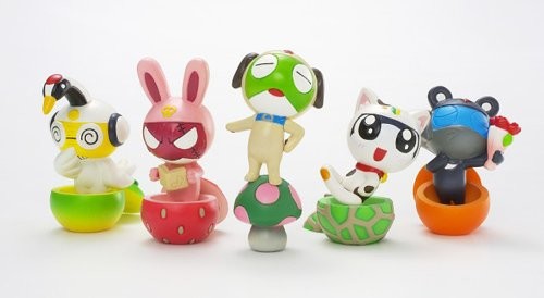 Dororo Heichou, Giroro Gochou, Keroro Gunsou, Kururu Souchou, Tamama Nitouhei, Keroro Gunsou, MegaHouse, Trading, 4535123805769