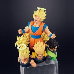 Gotenks SSJ3, Son Gohan SSJ, Son Goku SSJ, Vegeta SSJ (Dragon Ball Capsule Neo - Edition of the Movie, Bust), Dragon Ball Z, MegaHouse, Trading