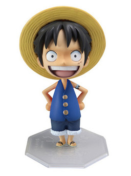 Monkey D. Luffy (Mugiwara Theater, Sabaody Archipelago), One Piece, MegaHouse, Pre-Painted, 1/8, 4535123713033