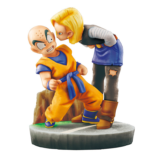 Ju-hachi Gou (Android 18), Kuririn, Dragon Ball Kai, MegaHouse, Trading, 4535123812842