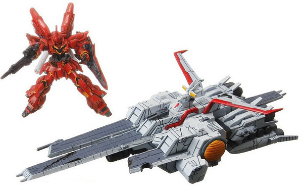 MSN-06S Sinanju (GUNDAM Act 6, Damaged), Kidou Senshi Gundam UC, MegaHouse, Trading, 4535123813382