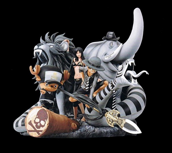 Monkey D. Luffy, Nico Robin, Tony Tony Chopper (Mastermind Theatre8), One Piece, MegaHouse, Pre-Painted