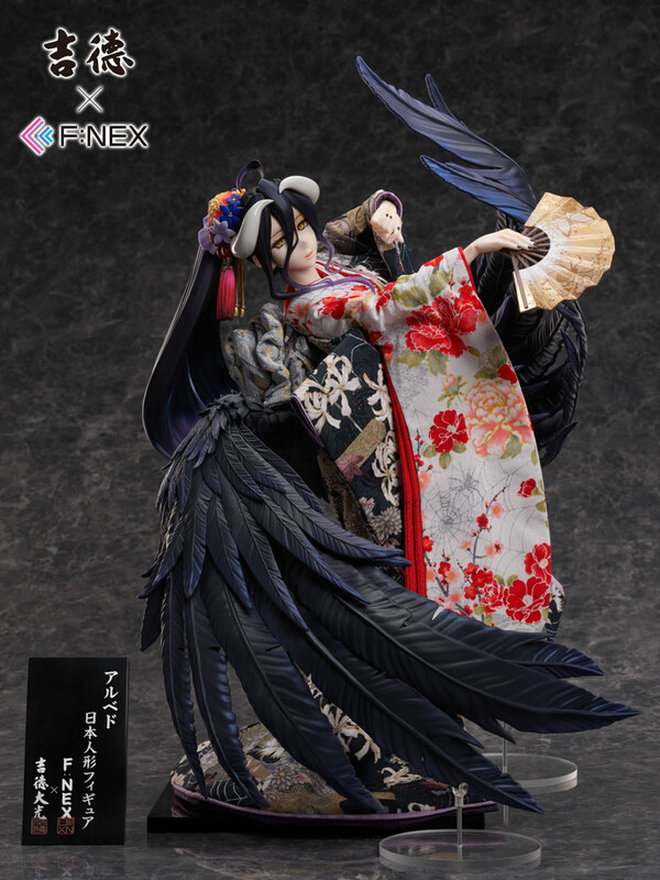 Albedo (Nihon Ningyou), Overlord, FuRyu, Yoshitoku, Pre-Painted, 1/4