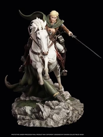 Beast Titan, Erwin Smith (Erwin Smith EX), Shingeki No Kyojin 2, Individual Sculptor, Pre-Painted, 1/6