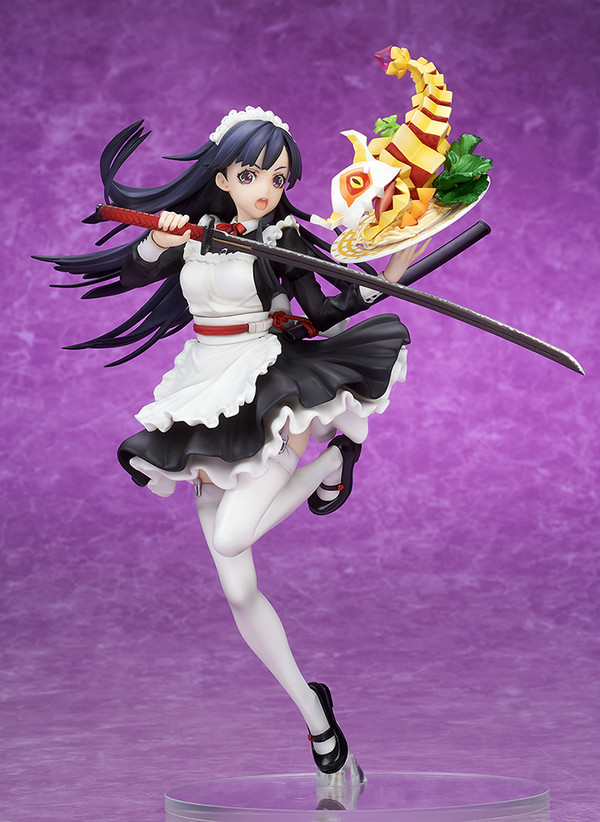 Samurai (Katanako, Maid Style), 7th Dragon 2020-II, Ques Q, Pre-Painted, 1/7, 4560393841766