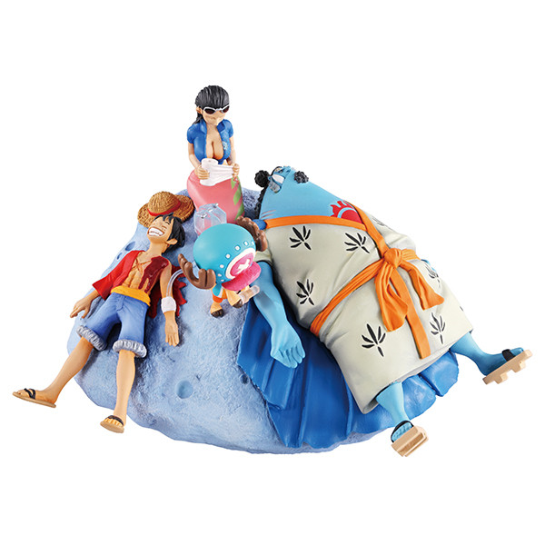 Jinbei, Monkey D. Luffy, Nico Robin, Tony Tony Chopper (Growth in each other, secret), One Piece, MegaHouse, Trading, 4535123815263