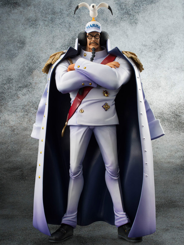 Sengoku, One Piece, MegaHouse, Pre-Painted, 1/8