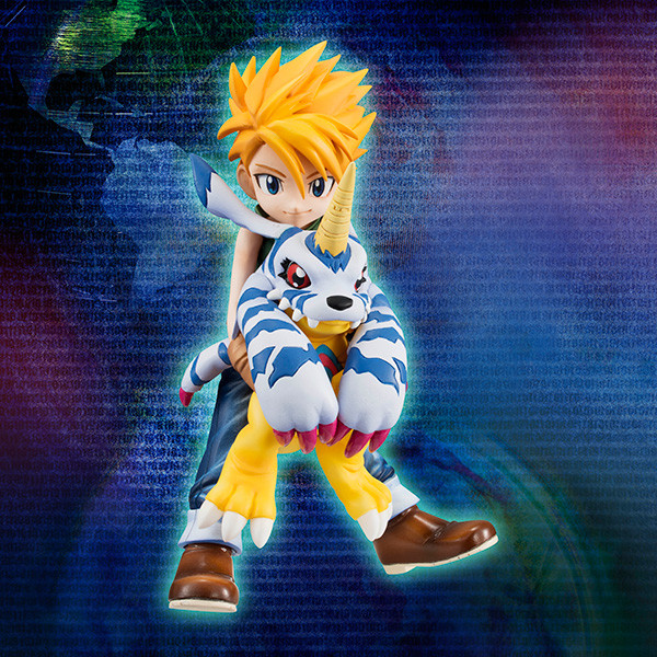 Gabumon, Ishida Yamato, Digimon Adventure, MegaHouse, Pre-Painted, 1/10, 4535123815843