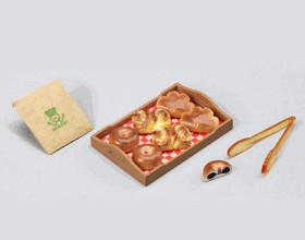 Kongari Pan-ya-san, Mini Collection, Miniature [4535123990632] (Retro Sweets Pan Set), MegaHouse, Trading, 4535123990632