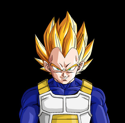 Vegeta SSJ, Dragon Ball Z, MegaHouse, Pre-Painted