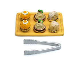 Miniature, Watashi no Cake-ya-san [4535123990519] (Ookina Kuri no Mont-Blanc Set), MegaHouse, Trading, 4535123990519