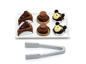 Miniature, Watashi no Cake-ya-san [4535123990519] (Tokeru Chocolate Set), MegaHouse, Trading, 4535123990519