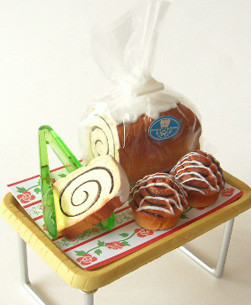 Kongari Pan-ya-san, Mini Collection, Miniature [4535123990632] (Kurukuru Cinnamon Bread Set), MegaHouse, Trading, 4535123990632