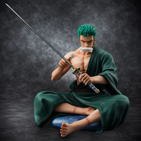 Roronoa Zoro, One Piece, MegaHouse, Pre-Painted, 1/8, 4530430232291