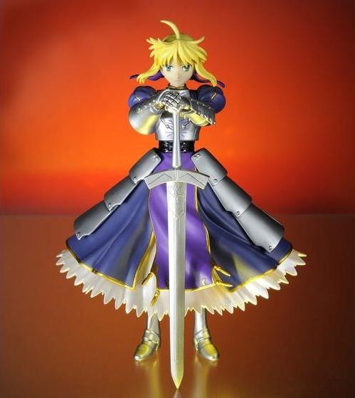 Altria Pendragon (Saber), Fate/Zero, Bandai, Pre-Painted