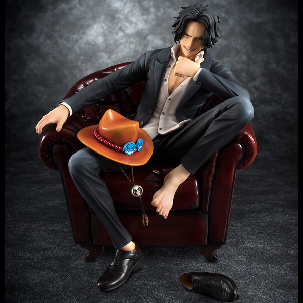 Portgas D. Ace, One Piece, MegaHouse, Pre-Painted, 1/8, 4535123822919