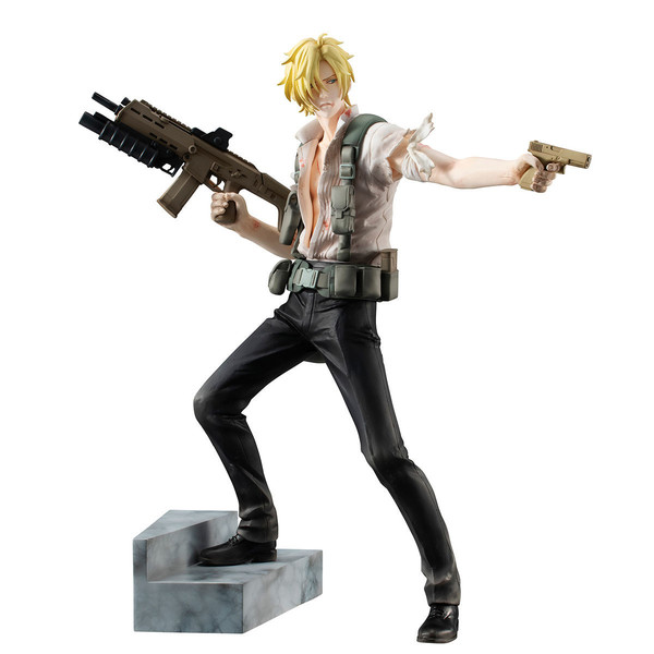 Ash Lynx, Banana Fish, MegaHouse, Pre-Painted, 4535123826481