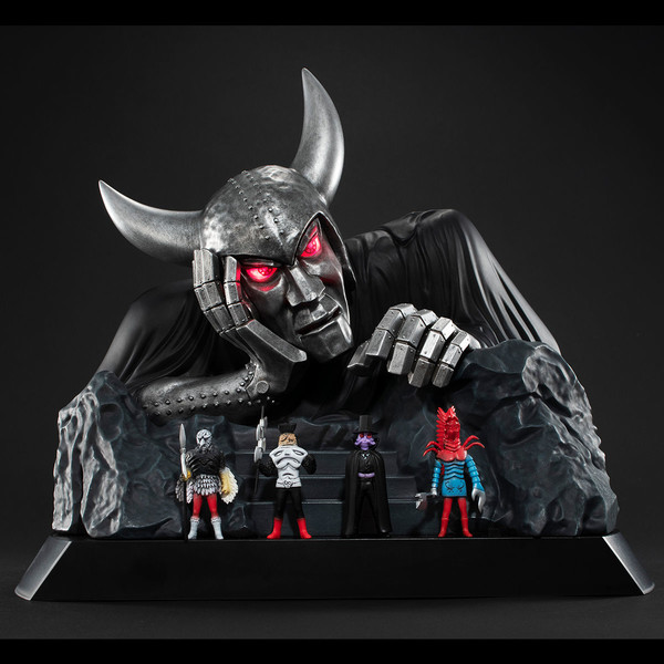 Gama Goemon, Genghis Khan-Condor, Kabutomushi Lupin, King Dark, Scorpion Geronimo, Kamen Rider X, MegaHouse, Pre-Painted, 4535123827365