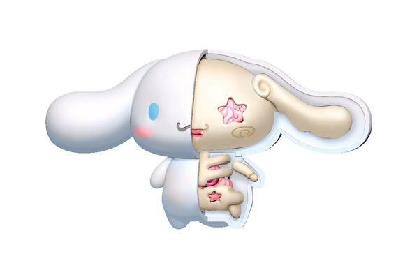 Cinnamoroll (Skeleton), Sanrio Characters, MegaHouse, Trading, 4975430515126