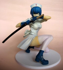 Ryomou Shimei (White Nurse), Ikki Tousen, Uart, Pre-Painted, 1/7