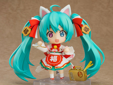 Hatsune Miku (Nendoroid Hatsune Miku Maneki Miku), Miku, Vocaloid, Good Smile Company, Action/Dolls