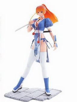 Kasumi (Blue), Dead Or Alive, Kaiyodo, Pre-Painted, 4525296010644
