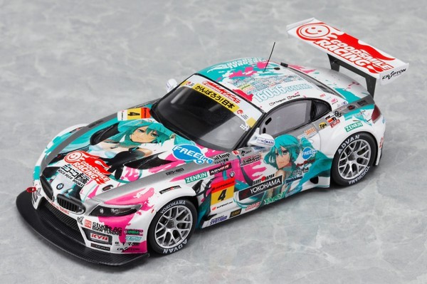 Hatsune Miku (Racing 2011. FUJI Champion), GOOD SMILE Racing, Vocaloid, Good Smile Company, Ebbro, Pre-Painted, 1/43, 4560392842054