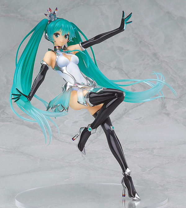 Hatsune Miku (Racing 2013), Good Smile Racing, Vocaloid, Good Smile Company, Pre-Painted, 1/8, 4560392859144