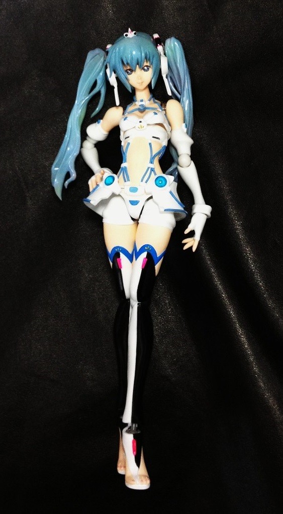 Hatsune Miku (Racing 2012), Vocaloid, EBO, Garage Kit, 1/7