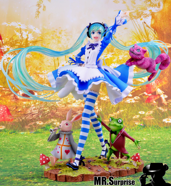 Hatsune Miku (Alice), Vocaloid, MR. Surprise, Garage Kit, 1/5.5
