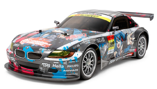 Hatsune Miku (BMW Z4 (TT-01 Type-E)), Vocaloid, Tamiya, Model Kit, 1/10