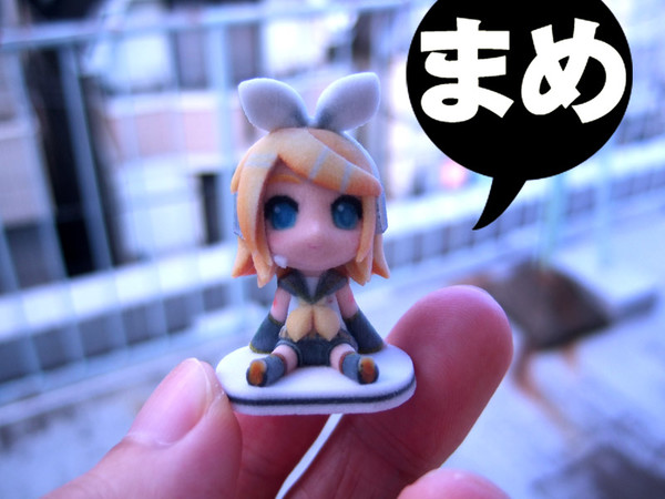 Kagamine Rin (Mame Rin), Vocaloid, Kurukuru-do, Pre-Painted