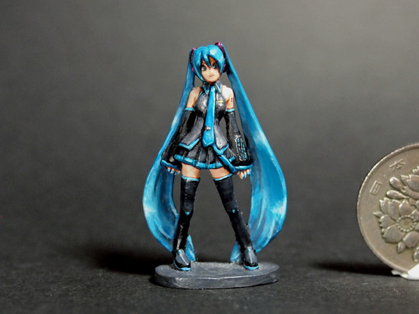 Hatsune Miku, Vocaloid, Aurora Model, Model Kit, 1/48