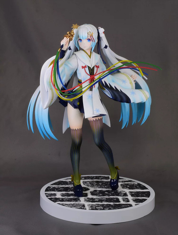 Hatsune Miku (Snow 2018), Vocaloid, A.N.S.Works, Garage Kit, 1/8