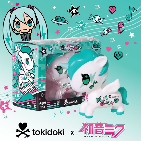 Hatsune Miku, Unicorno, Vocaloid, Tokidoki, Pre-Painted