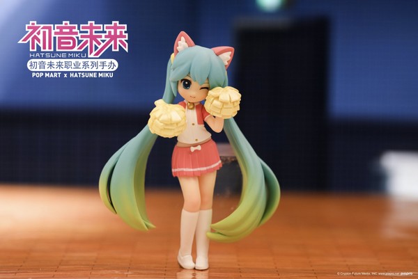 Hatsune Miku (Cheerleader), Vocaloid, Pop Mart, Pop Mart, Trading, 6972368564583